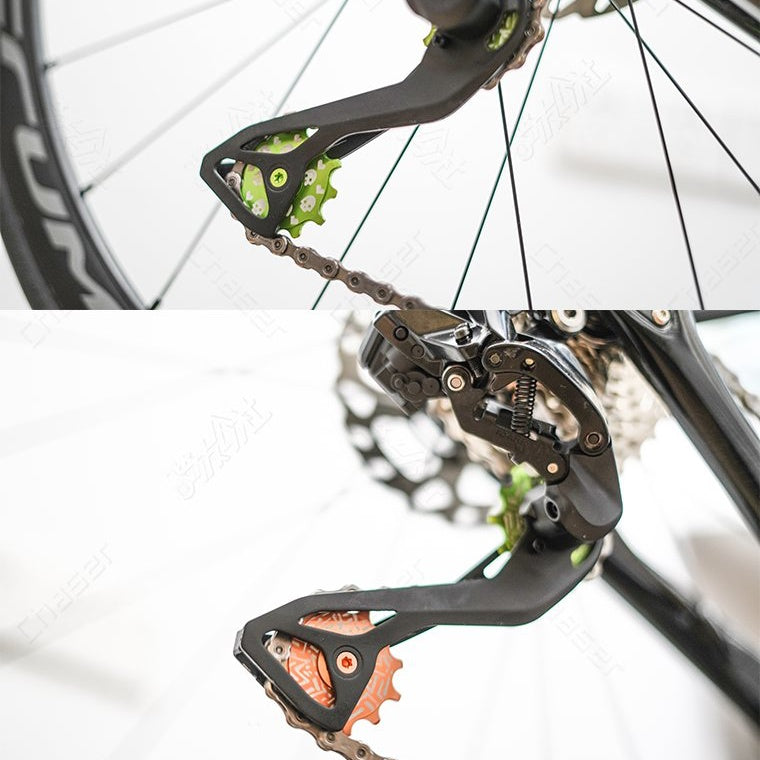 Chaser-Sports 12T Ceramic Rear Derailleur Pulley Wheel – 10.2g – Compatible with Shimano / SRAM / Campagnolo – 9/10/11/12-Speed