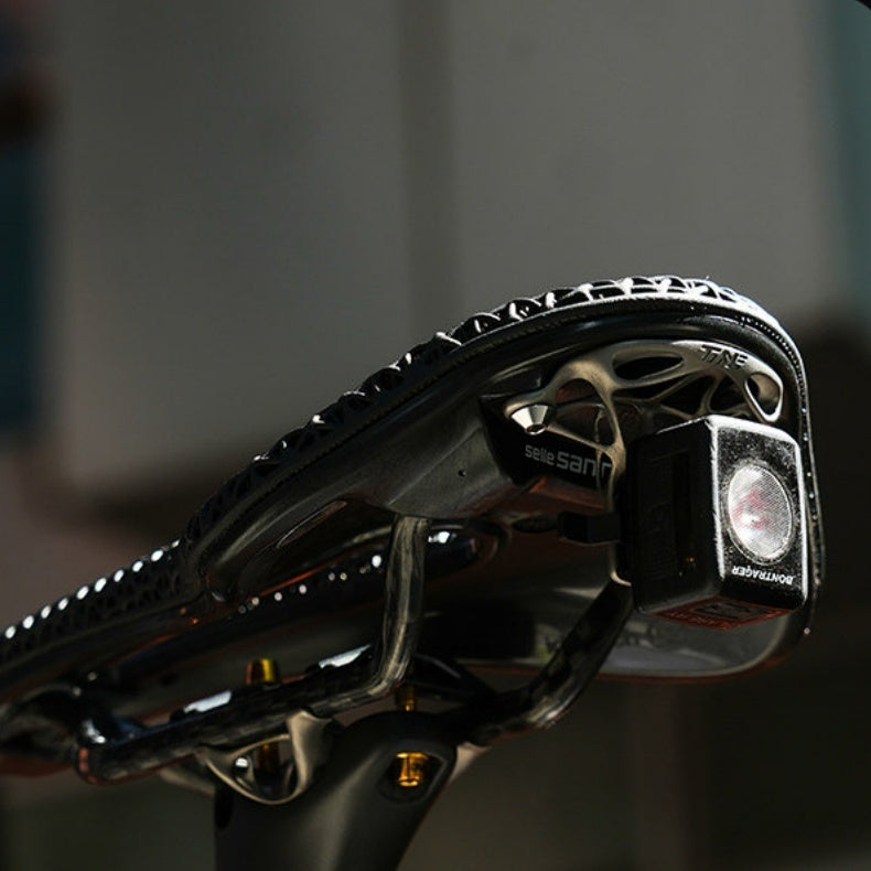 TiNE × Eclos Titanium Taillight Mount for Specialized Trek Fizik Prologo CADEX Saddles | Custom Fit Service | Ultra Light 9g