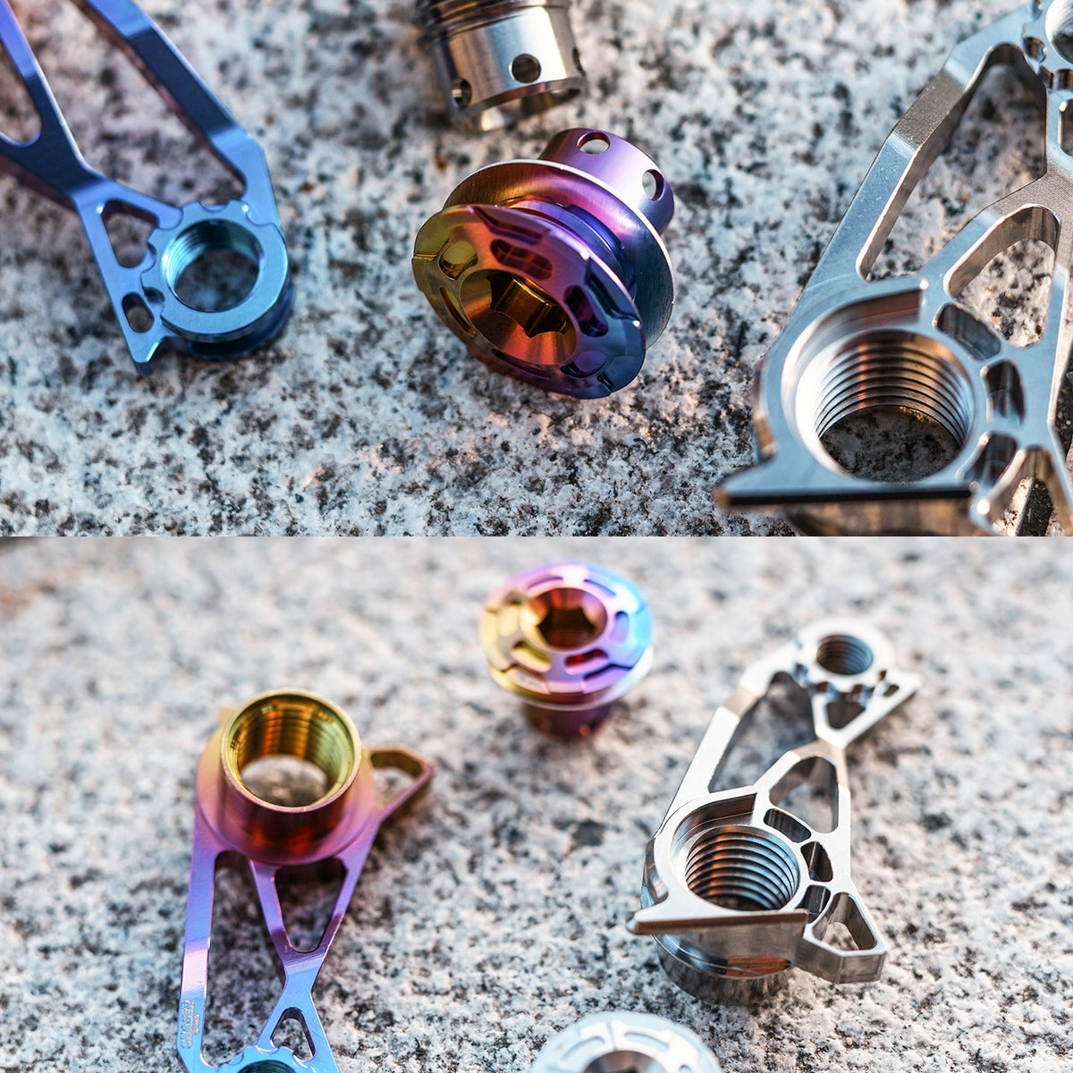 Chaser Titanium UDH Derailleur Hanger | Shimano Direct Mount / SRAM & Campagnolo Universal 2TH | Trek Madone Gen 8, Colnago V5RS, Y1RS & QUICKER ONE