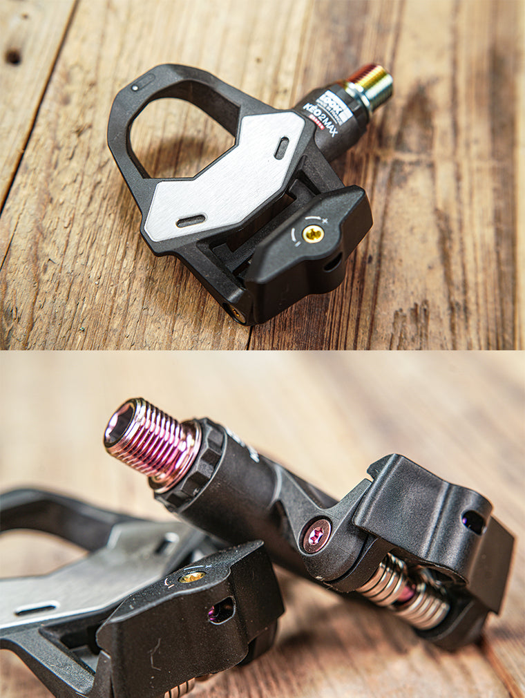 LOOK KEO2 MAX et BLADE Kit de mise à niveau léger - Solution de pédale performance en titane