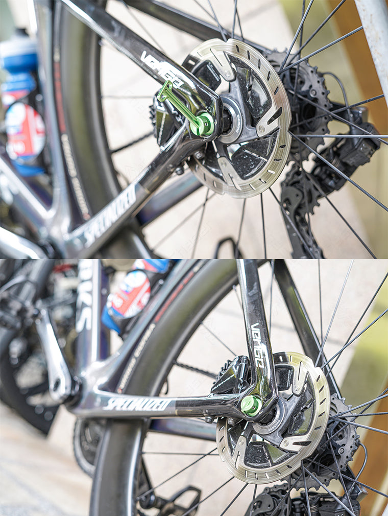 12mm Ultralight Titanium Alloy Concealed Quick-Release Thru-Axle for Sworks Specialized SL9/SL8/SL7/SL6