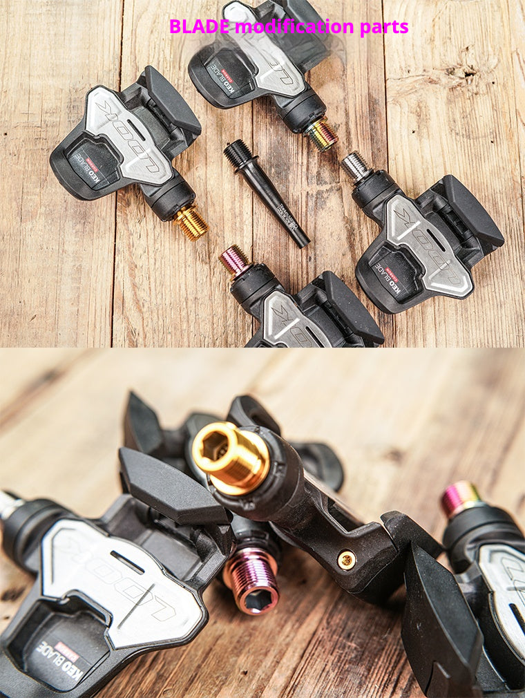 LOOK KEO2 MAX et BLADE Kit de mise à niveau léger - Solution de pédale performance en titane