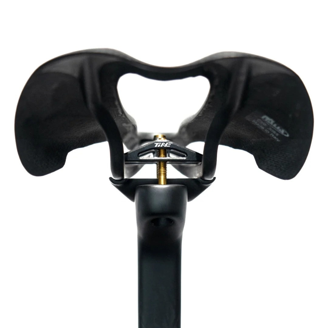 TiNE Ultra-Light Seatpost Clamp Yoke Kit for Quick Pro ER One / Quick AR One Titanium Saddle Clamp 22.5g