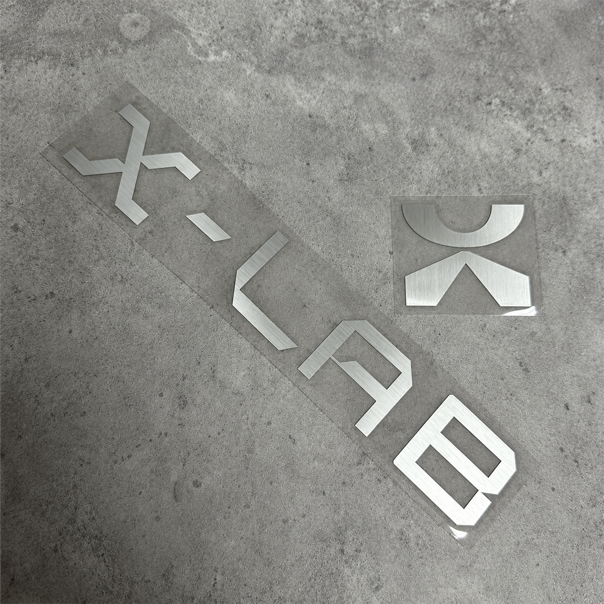 X-LAB RS7 Reflective Downtube Decal Sticker | Logo Cover & Color Change