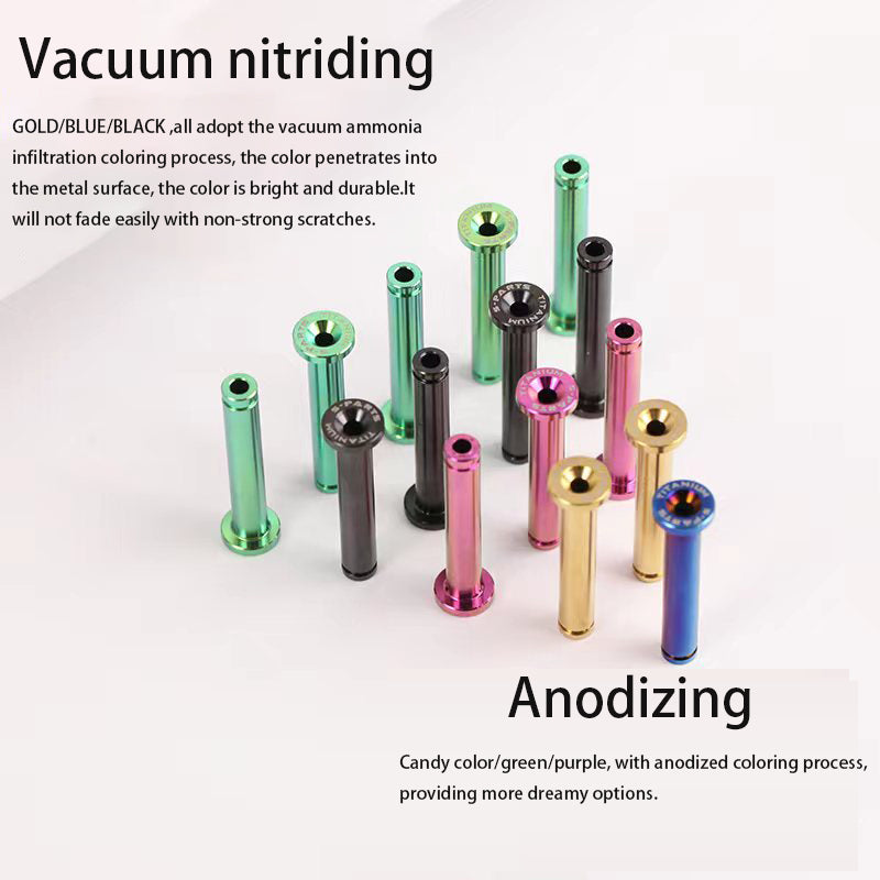 S-parts Titanium alloy Sanyang TL500 motorcycle pedal pin TMAX560 530 pedal pin Stan