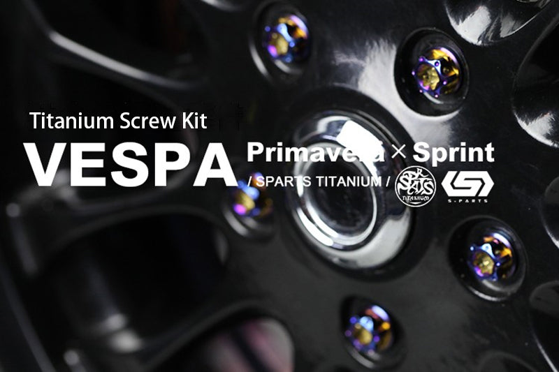 S-parts 티타늄 티타늄 나사 Vespa Primavera Sprint 150