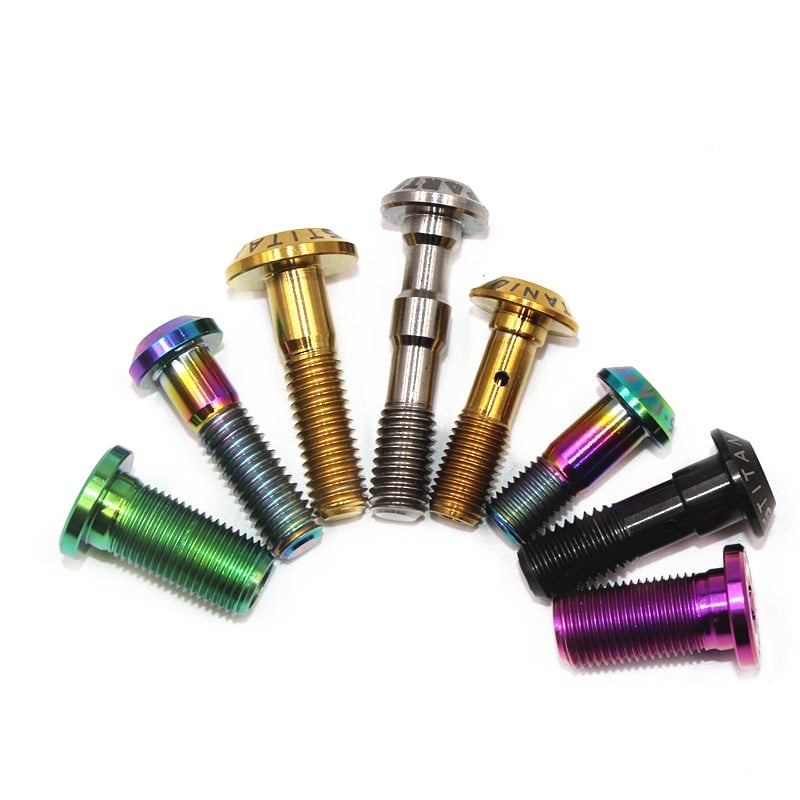 Tornillo de titanio para carrocería de bicicleta de montaña S-PARTS R9120 R8070 M9000 M8100(M6)