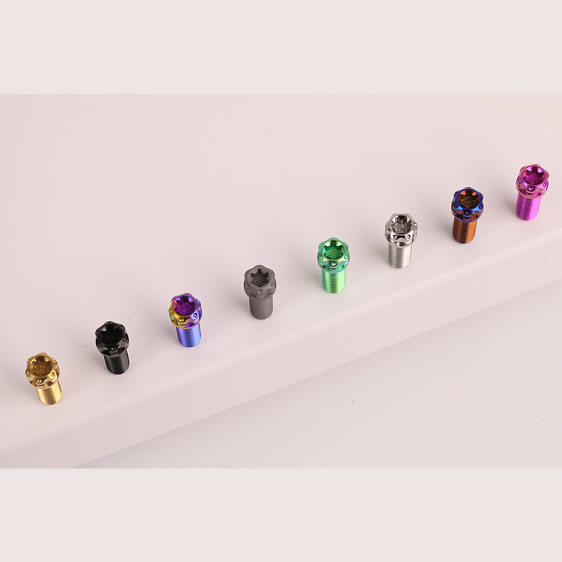 S-PARTS motorcycle electric vehicle new bibi split fixed M8*20 small head titanium alloy screw