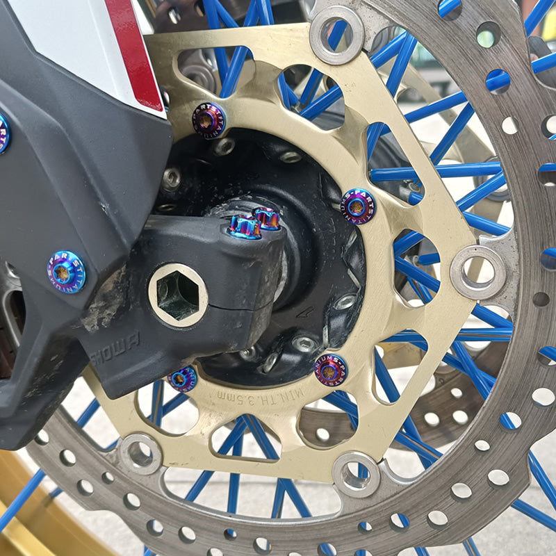 Tornillos de aleación de titanio de la serie A3 de S-parts para motocicleta crF1100, tornillos para modificación de todo el vehículo