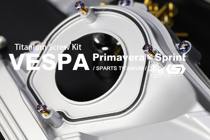 S-parts 티타늄 티타늄 나사 Vespa Primavera Sprint 150