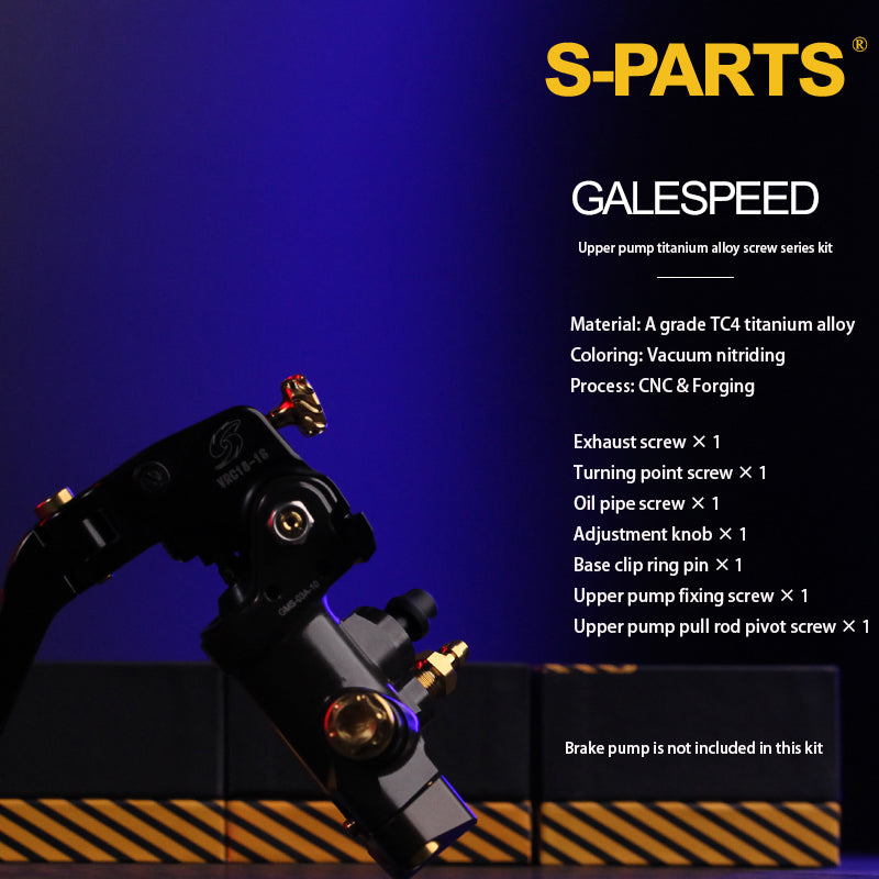 Juego de tornillos de bomba de dirección recta S-parts GALESPEED Stan VRC Aleación de titanio VRE