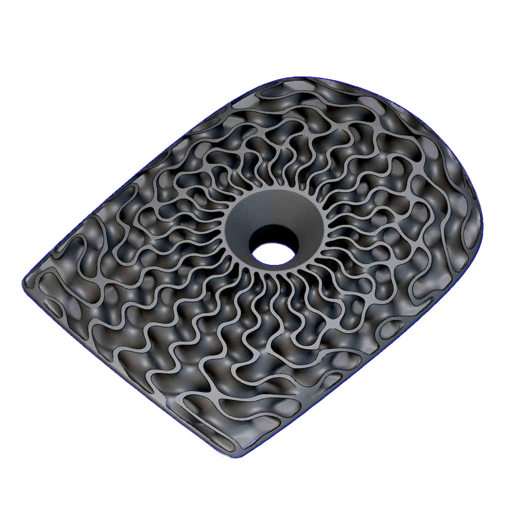 Tapa de vástago de titanio impresa en 3D, adecuada para manillares de bicicleta integrados Road Vision 5D Evo, 1 pieza
