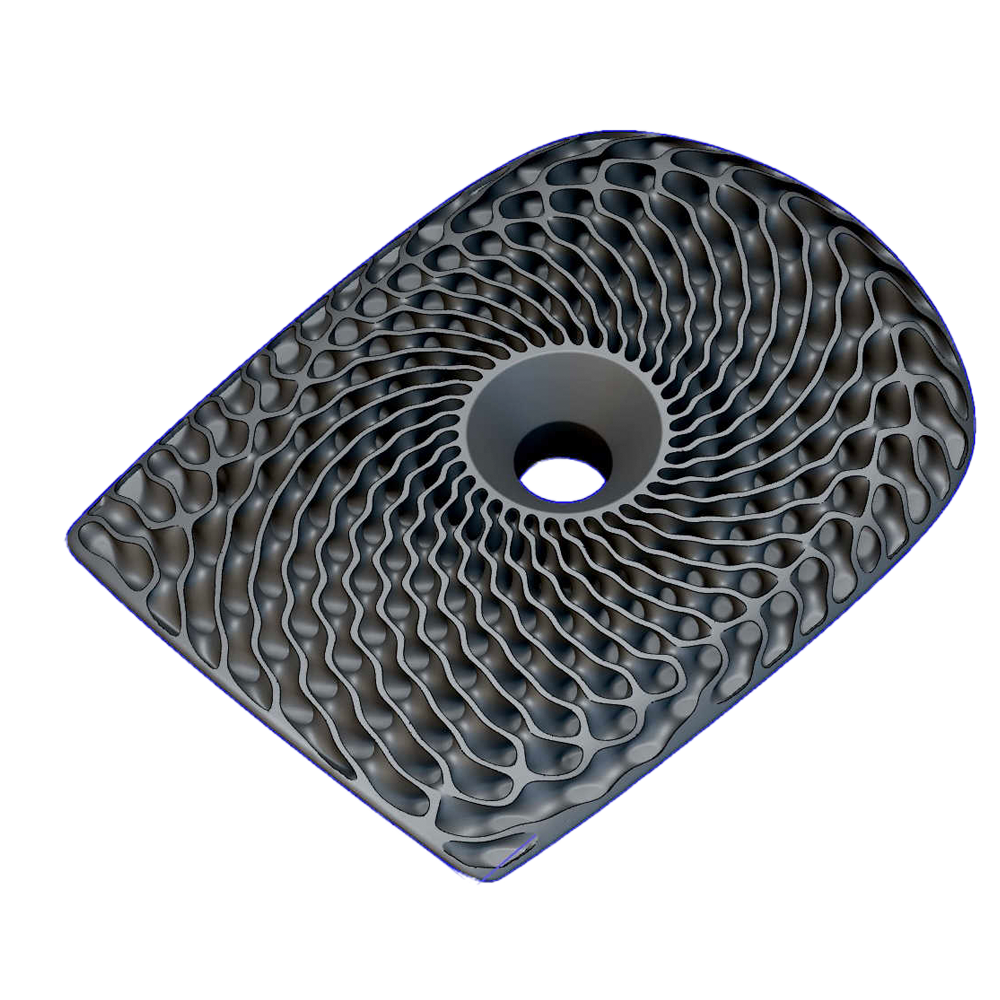 Tapa de vástago de titanio impresa en 3D, adecuada para manillares de bicicleta integrados Road Vision 5D Evo, 1 pieza