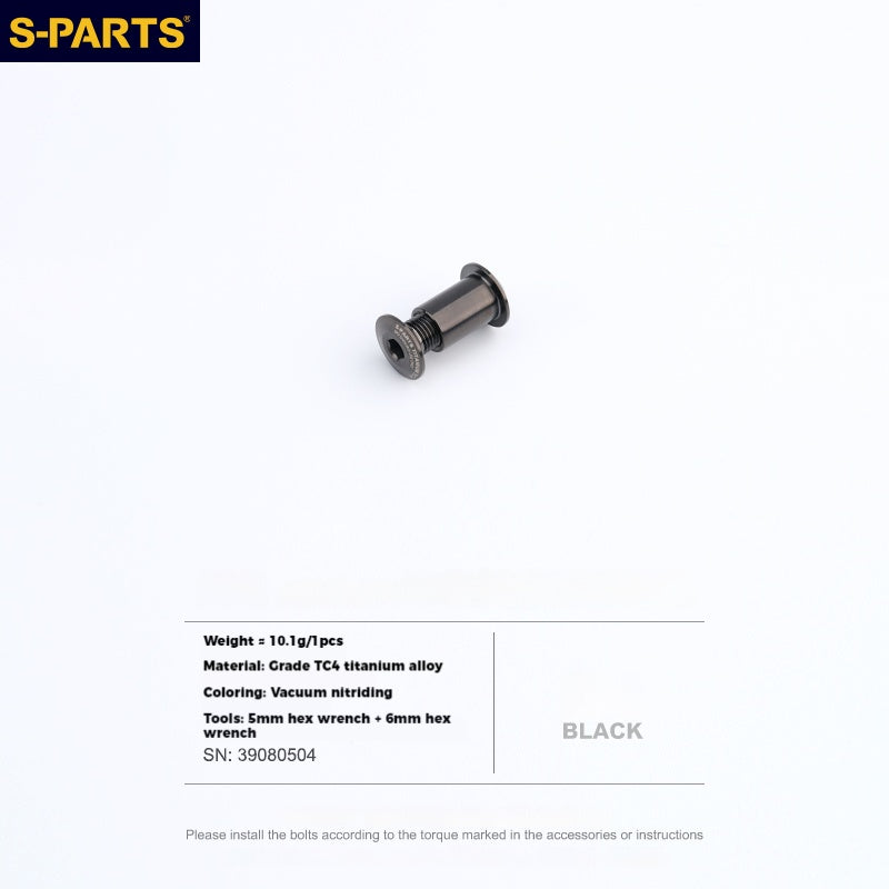 S-PARTS Titanium Alloy Pivot Bolts for Specialized Enduro Frames