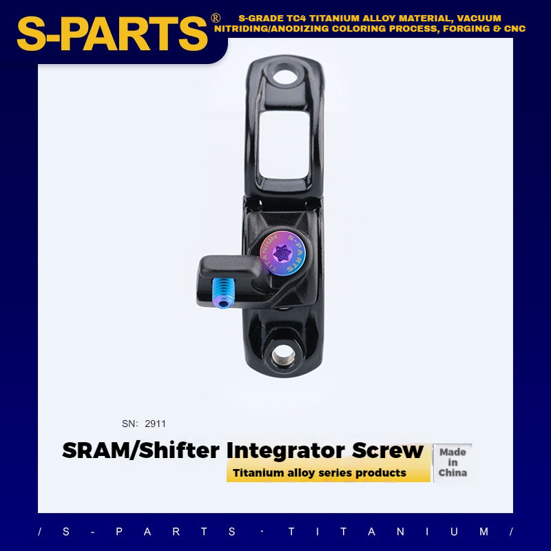 Vis d'intégration pour shifter SRAM en alliage de titane S-PARTS
