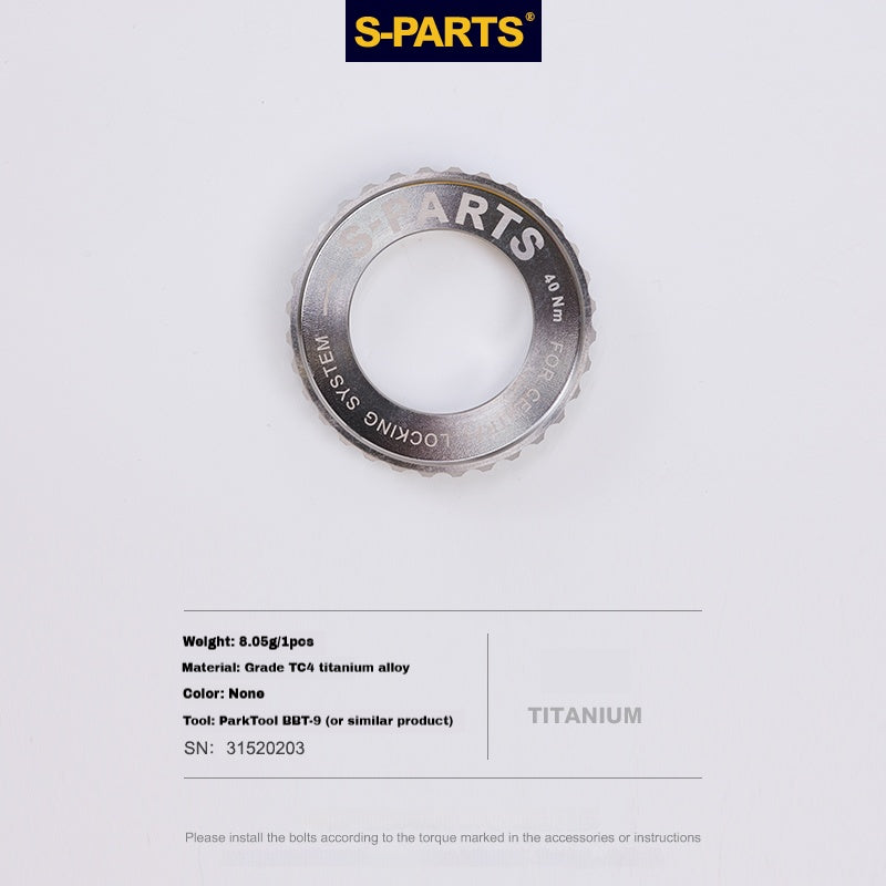 S-Parts Titanium Upgrade for Tarmac SL7 SL6/Specialized Sworks Shimano Dura Ace SRAM RED AXS/R9270 R9250 Di2 Force Project BLACK LTD/ SD Worx Screw Bolt Nut