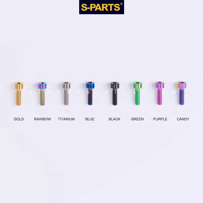 SPARTS 원통머리 시리즈 M4 L06-50mm 티타늄 나사