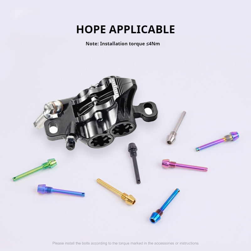 S-PARTS Tige de retenue de goupille de plaquette de frein en titane pour frein à disque Shimano Sram Magura HOPE