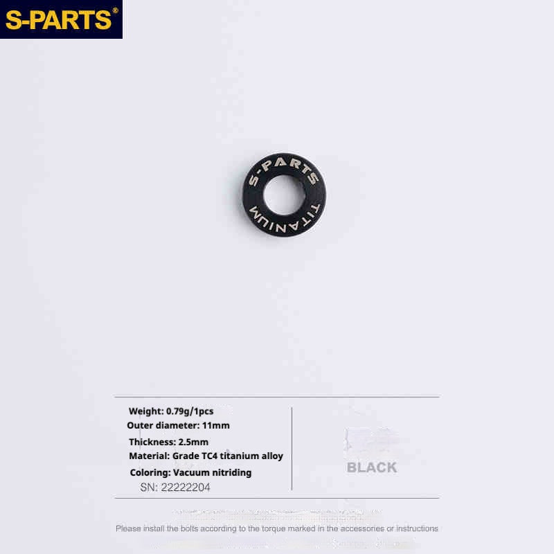 SPARTS R9270 R8150 R7170 Red Force Rival para adaptador de freno de disco de carretera Shimano Sram Perno de montaje |Tornillo de fijación de pinza de titanio
