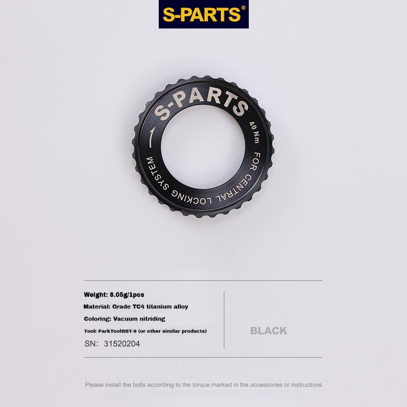 S-Parts Titanium Upgrade for Tarmac SL7 SL6/Specialized Sworks Shimano Dura Ace SRAM RED AXS/R9270 R9250 Di2 Force Project BLACK LTD/ SD Worx Screw Bolt Nut