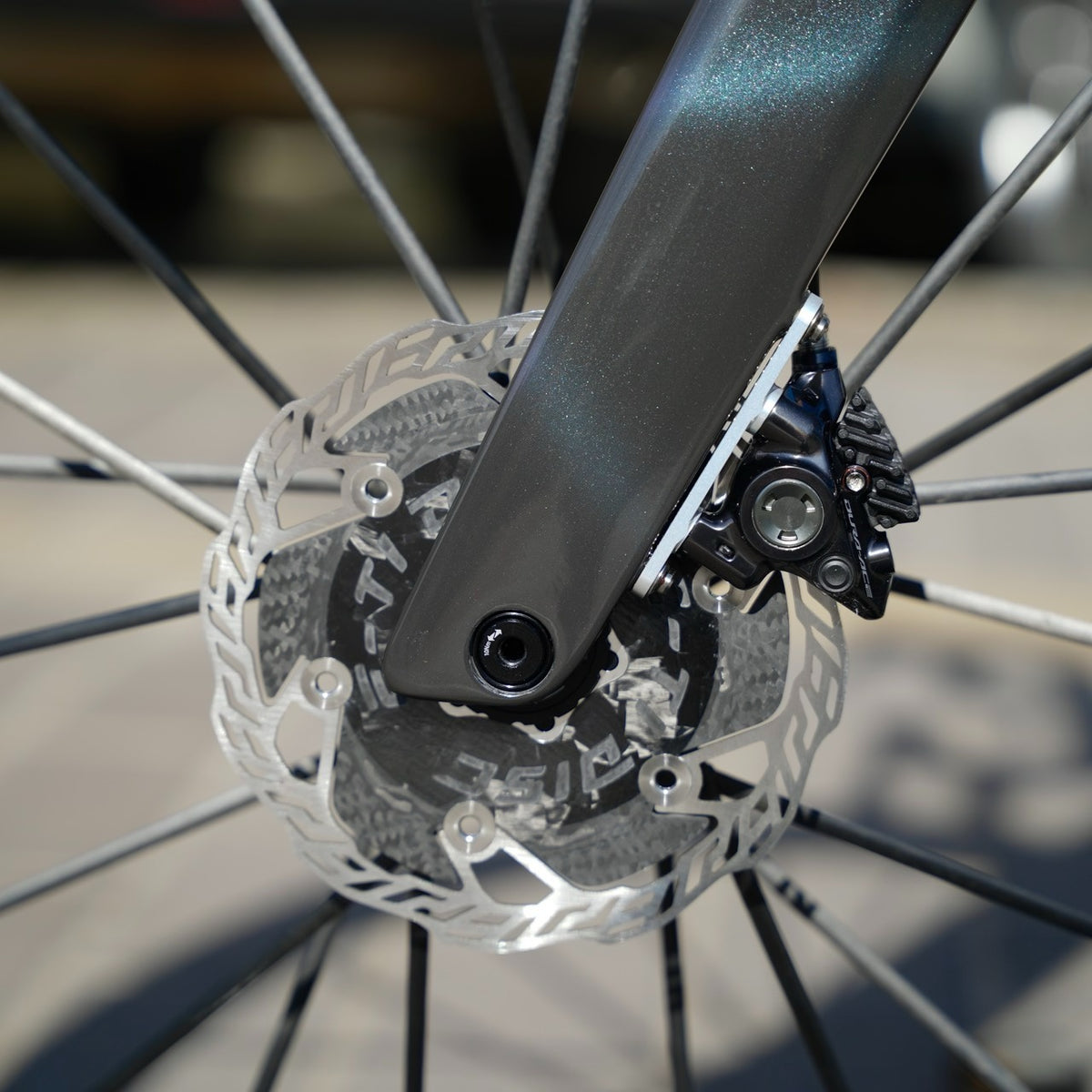 E-TI DISC 감마 시리즈 카본 브레이크 로터 – 140mm / 160mm, 6-볼트 및 센터락 호환