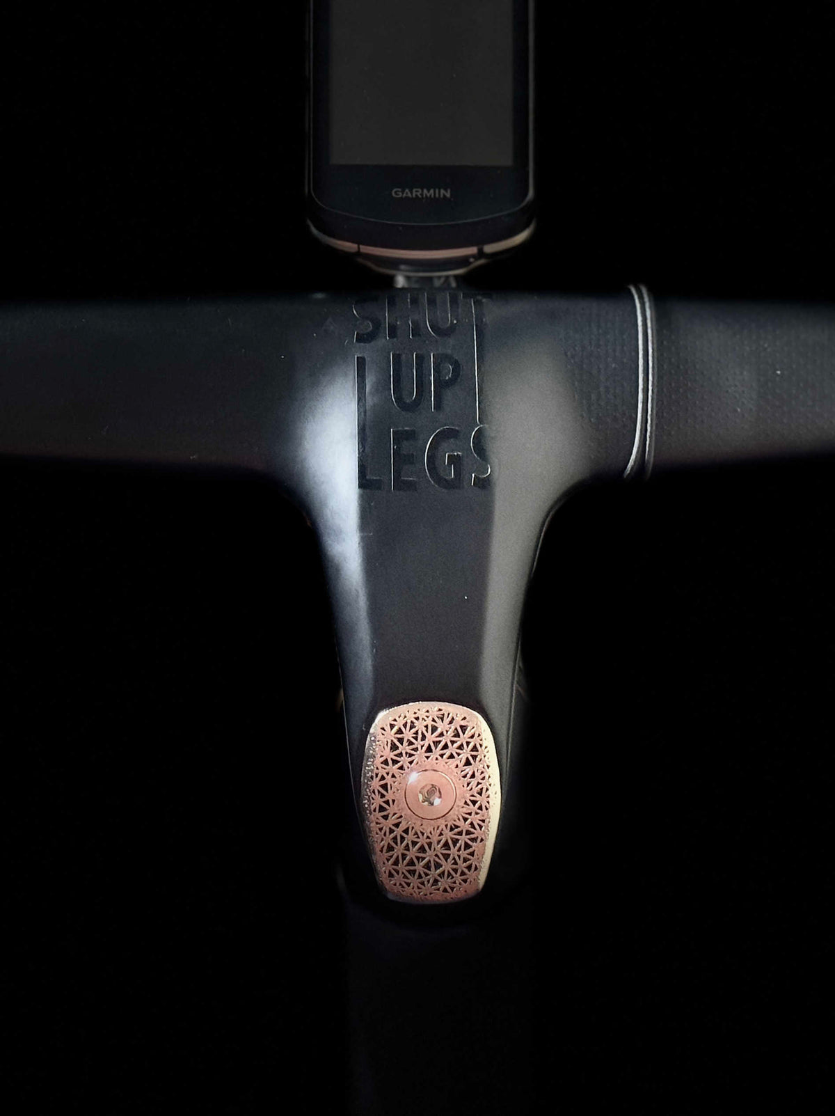Custom 3D‑Printed Titanium Stem Cap – Fits EXS Integrated Road Handlebars 1pcs