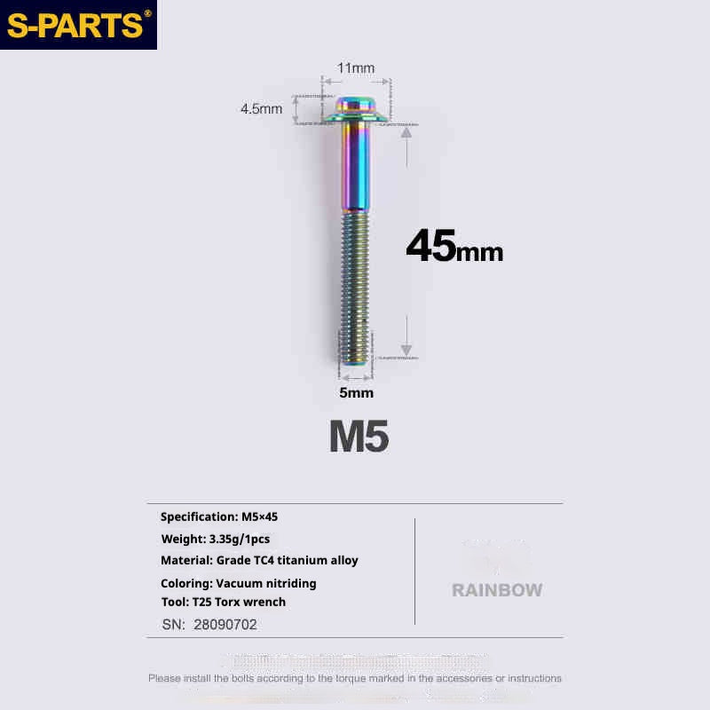 SPARTS R9270 R8150 R7170 Red Force Rival para adaptador de freno de disco de carretera Shimano Sram Perno de montaje |Tornillo de fijación de pinza de titanio