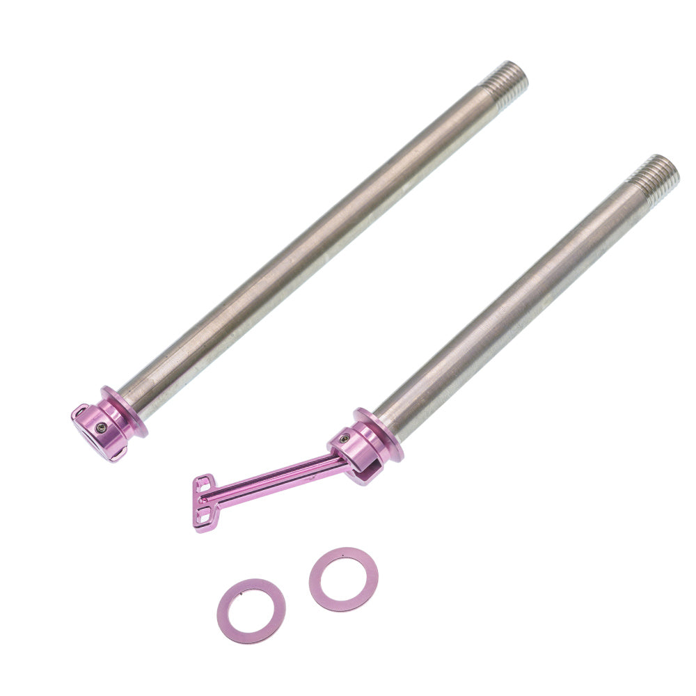 Eje pasante de liberación rápida oculto de aleación de titanio ultraligero de 12 mm para Trek Madone