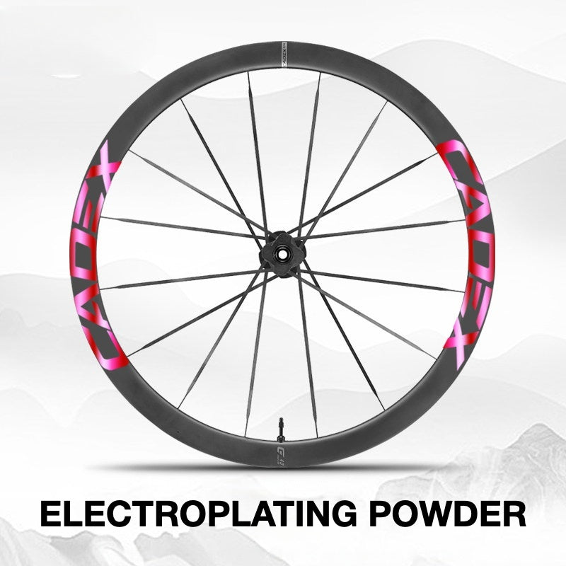 Cadex 36 Disc Wheel Decal Sticker Kit – Premium Logo Cover & Color Change