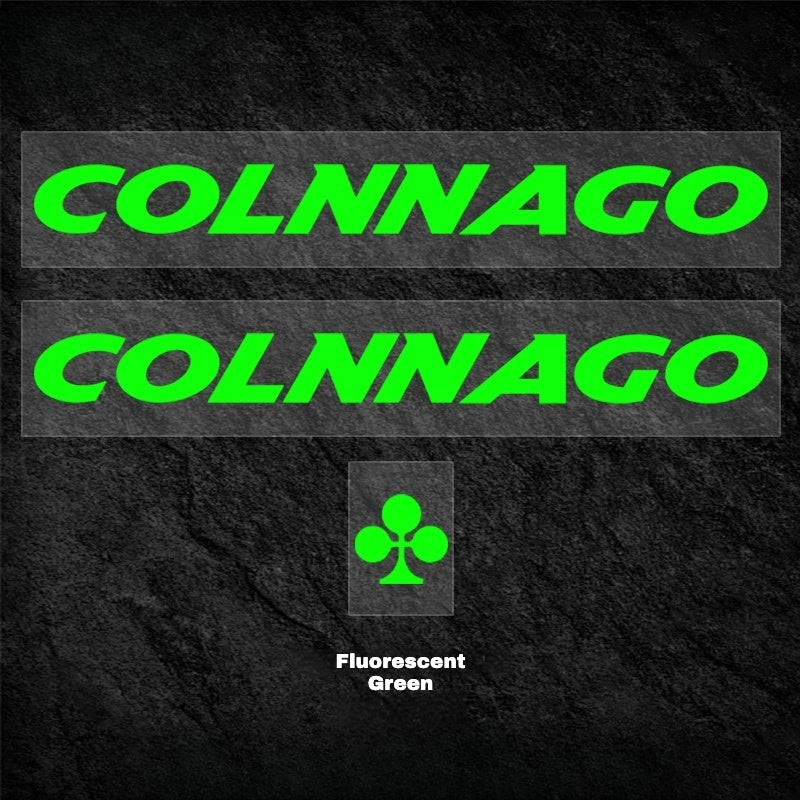 Colnago V3 Frame Logo Decals | Custom Waterproof OEM Overlay Stickers