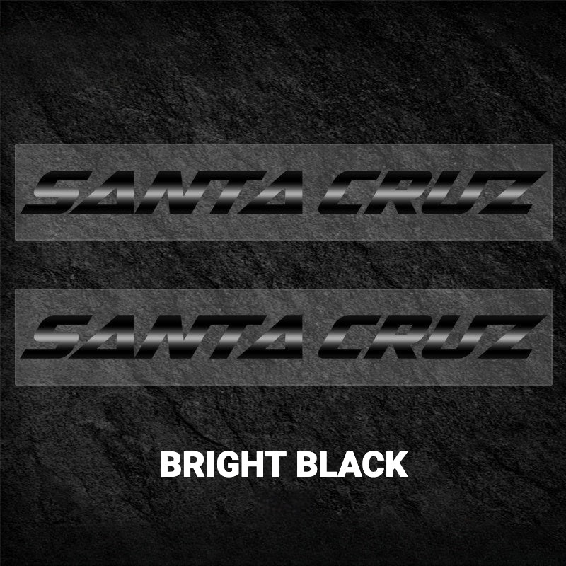 SANTA CRUZ 5010 Frame Logo Decal Kit | Custom Color Change Trail MTB Sticker
