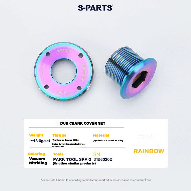 Viti per deragliatore in titanio S-PARTS compatibili con SRAM RED AXS