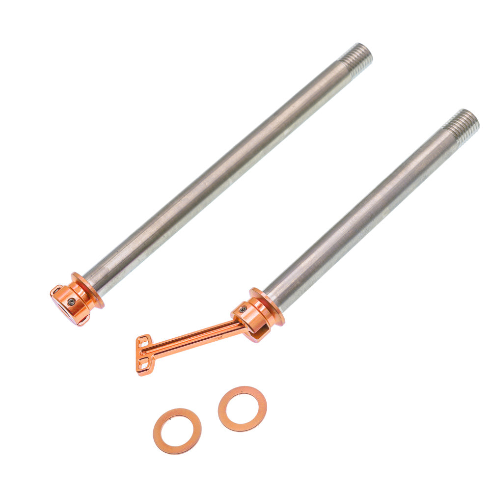 Eje pasante de liberación rápida oculto de aleación de titanio ultraligero de 12 mm para Trek Madone