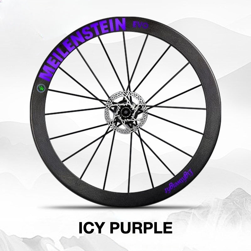 Lightweight MEILENSTEIN EVO Wheel Decal Sticker Kit – Logo Cover & Color Change