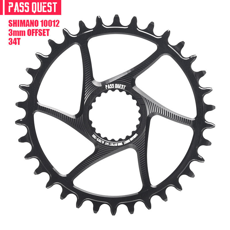 PASS QUEST Shimano Direct Mount MTB Chainring | M7100 M8100 M9100 | 3mm / 6mm Offset Narrow Wide