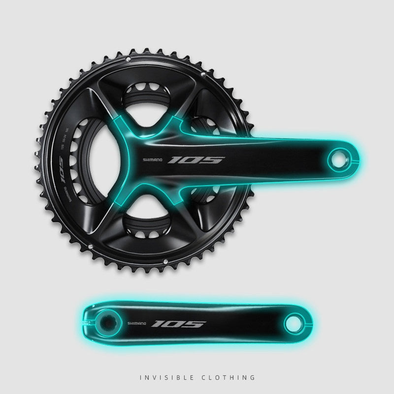 Shimano 105 R7170 / Ultegra R8170 Bike Protection Film Kit – Road Bike Shifter & Crank TPU Sticker Guard