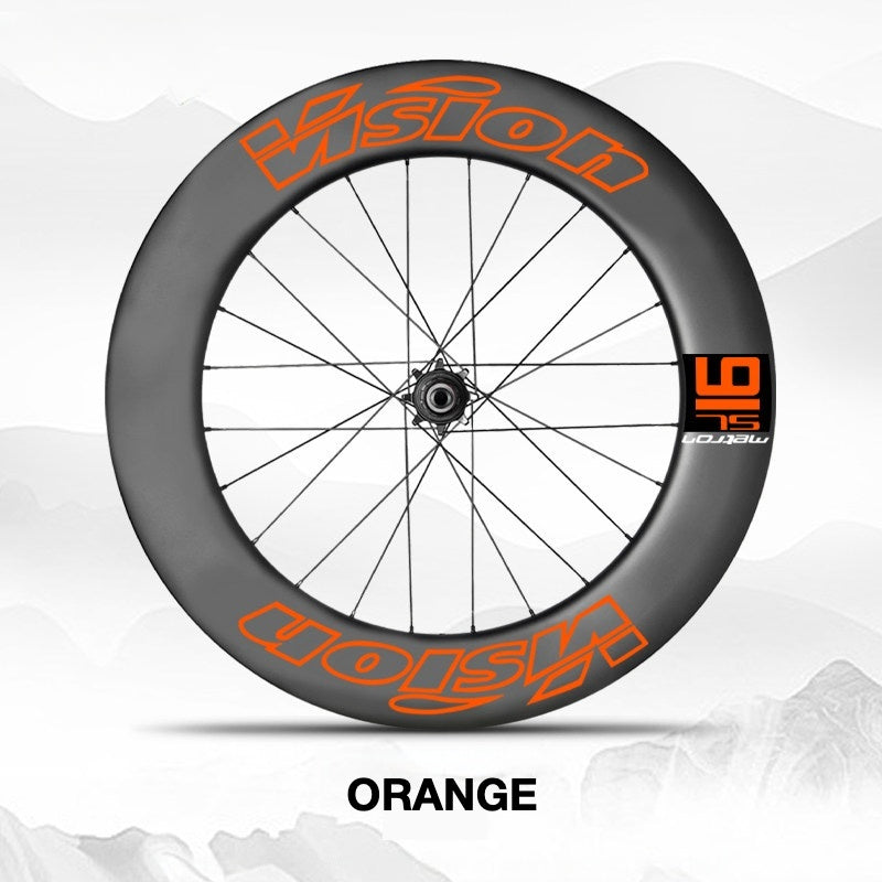 VISION METRON SL91 Single Wheel Decal Kit | Aero Carbon Rim Graphics