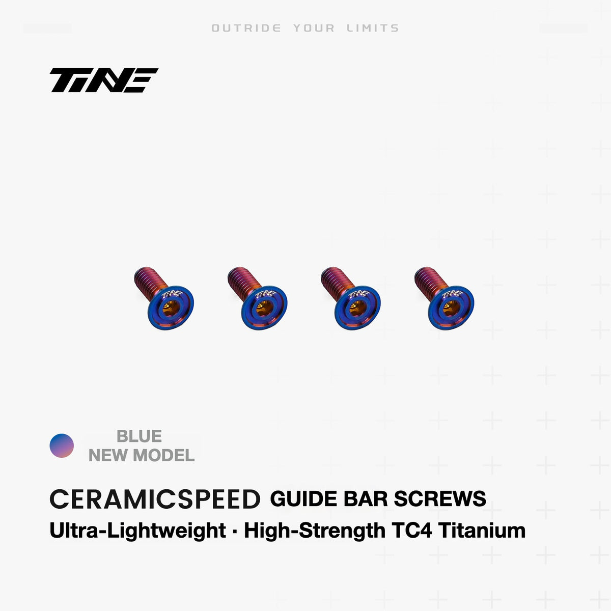 TiNE Titanium Guide Pulley Screws – CERAMICSPEED OSPW Compatible