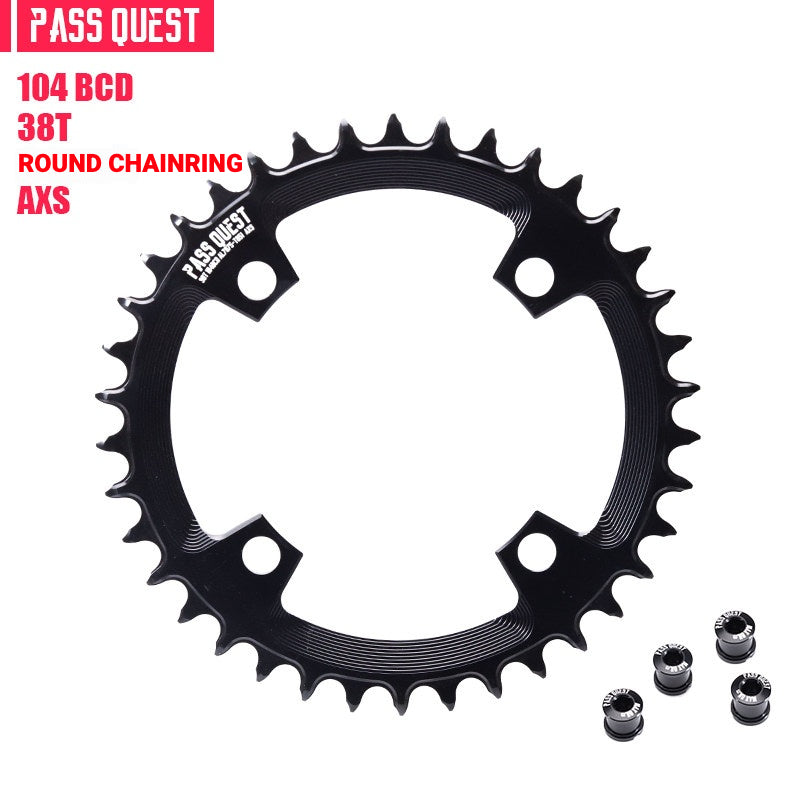PASS QUEST 104 BCD Narrow-Wide Chainring | SRAM AXS 12-Speed | 32T–42T