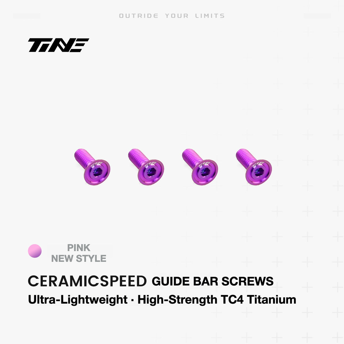 TiNE Titanium Guide Pulley Screws – CERAMICSPEED OSPW Compatible