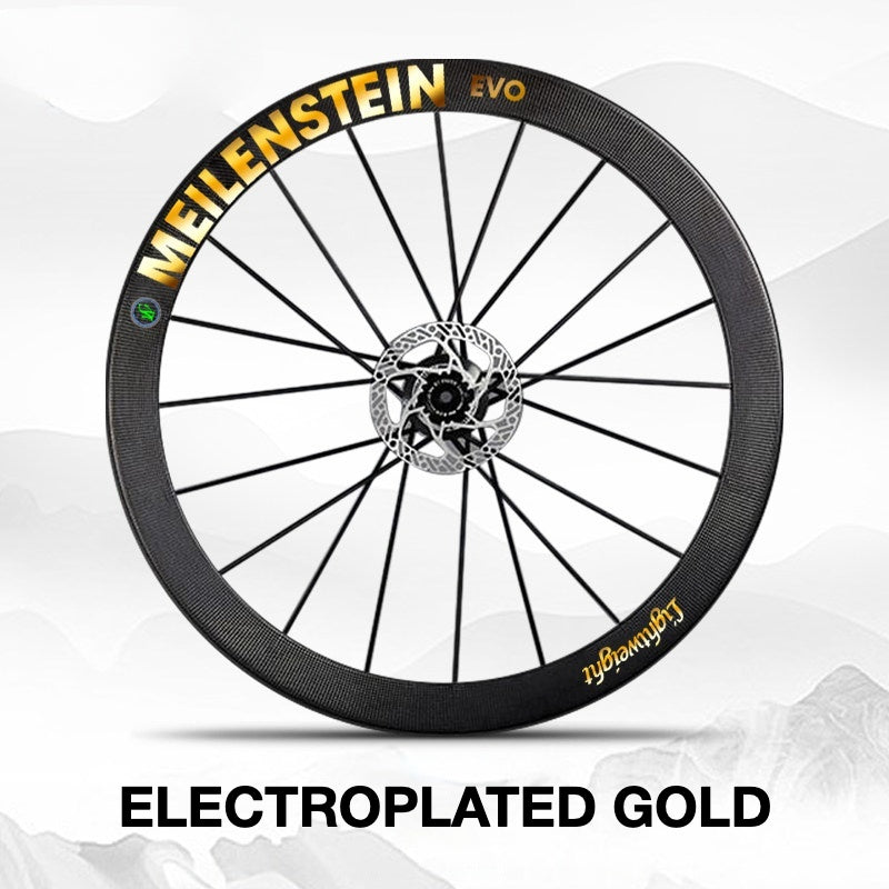 Lightweight MEILENSTEIN EVO Wheel Decal Sticker Kit – Logo Cover & Color Change
