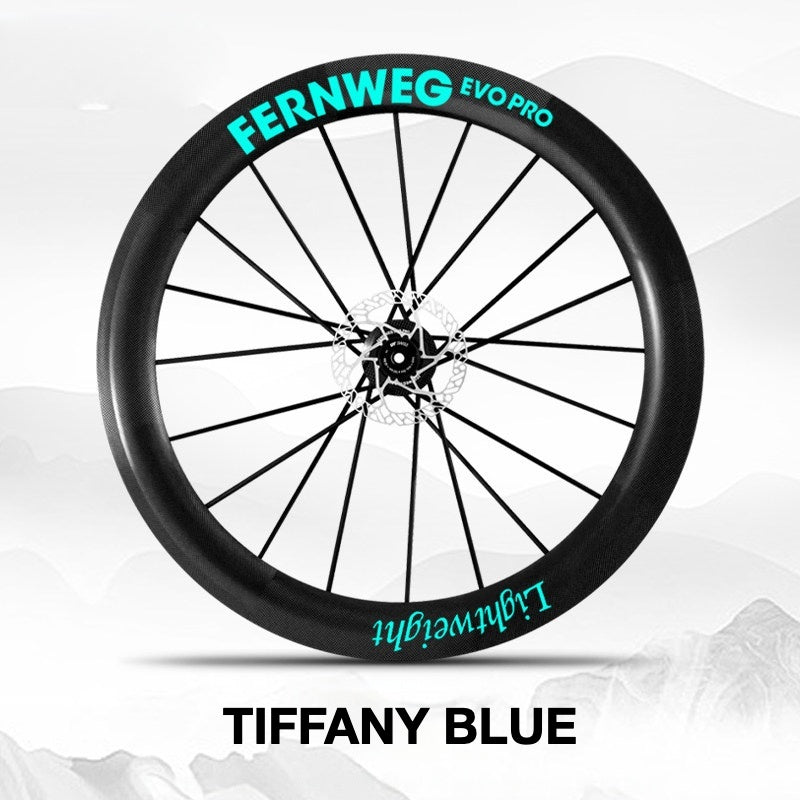 Lightweight Fernweg EVO Pro 85 Wheel Decal Sticker Kit – Logo Cover & Color Change