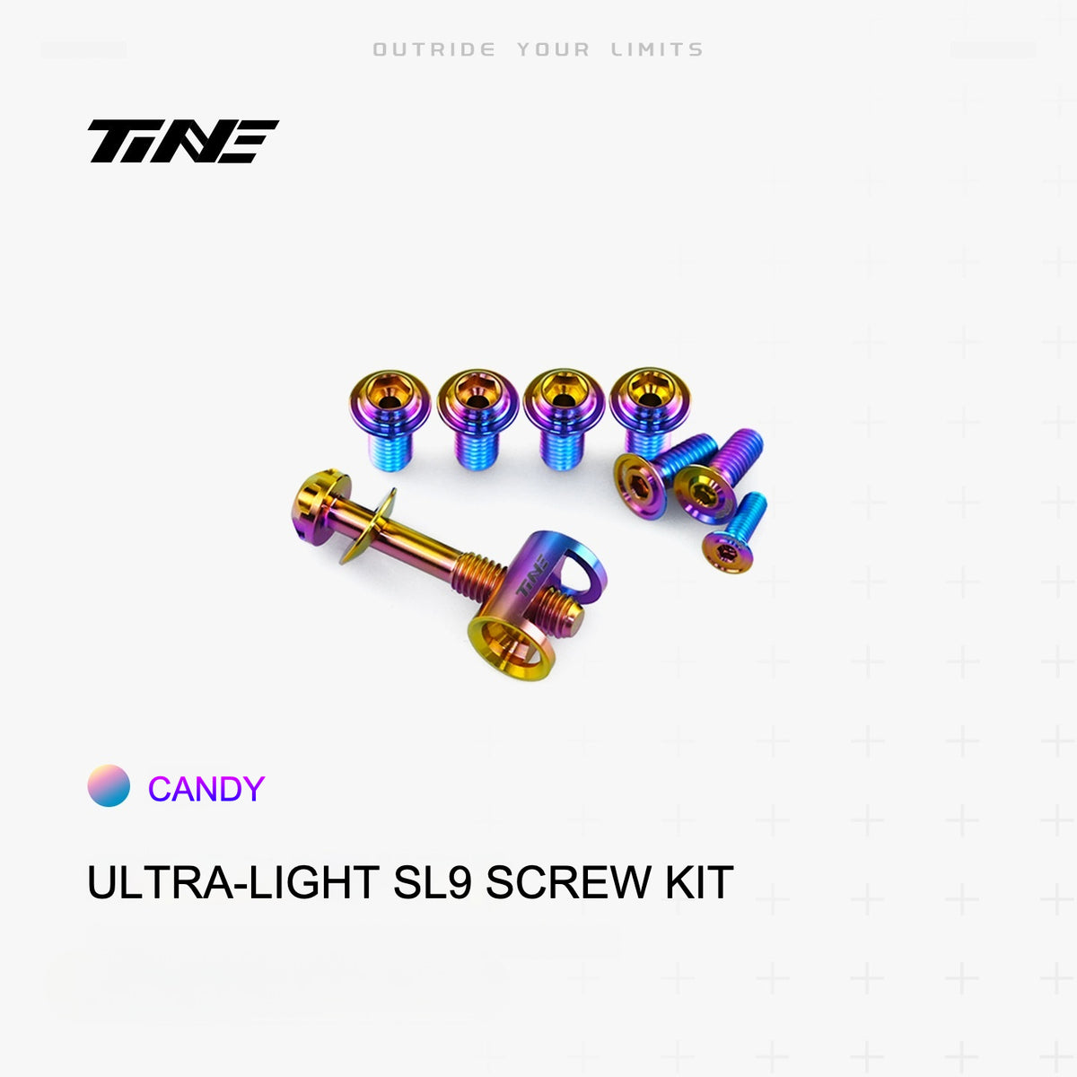 TiNE Ultra-Light Titanium Bolt Kit for Specialized S-Works SL8 SL9 Road Bike