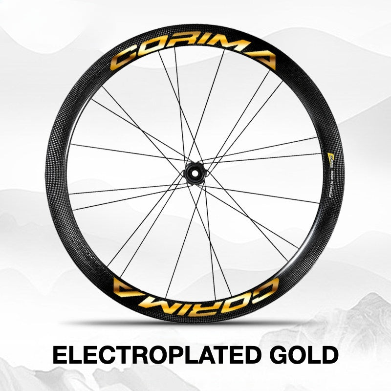 CORIMA WS37 Wheel Decal Sticker Kit – Logo Cover & Custom Color Wrap