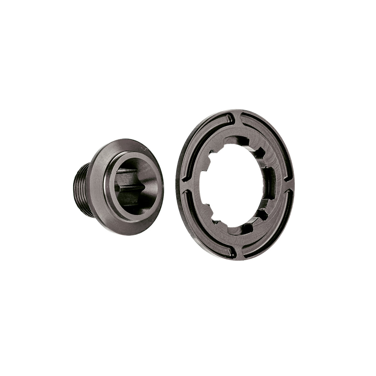 Chaser Ultra-Light Aluminum Crank Bolt Kit for Elilee XXE X310|Chainring Fixing Bolt & Anti-Loosening Cap Set (with Aerodynamic Dust Cap)