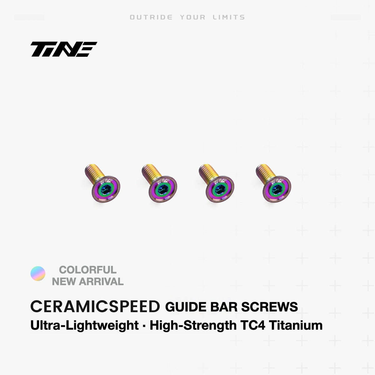 TiNE Titanium Guide Pulley Screws – CERAMICSPEED OSPW Compatible