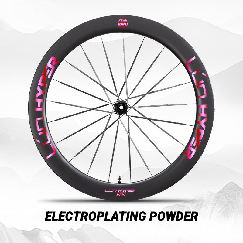 Infinity Logo Decals for Lún HYPER 5 D60 Gen 5 Wheelset | Waterproof Rim Overlay Stickers(Complete Decal Set for Two Wheels + Spare Decals Included)