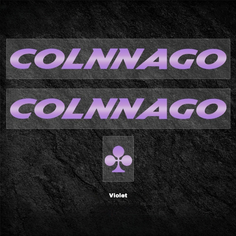 Colnago V3 Frame Logo Decals | Custom Waterproof OEM Overlay Stickers