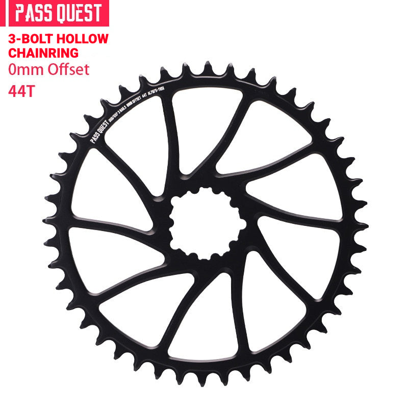 PASS QUEST SRAM 3-Bolt Direct-Mount Narrow-Wide Chainring | GXP DUB XX1 GX NX | 0mm Offset