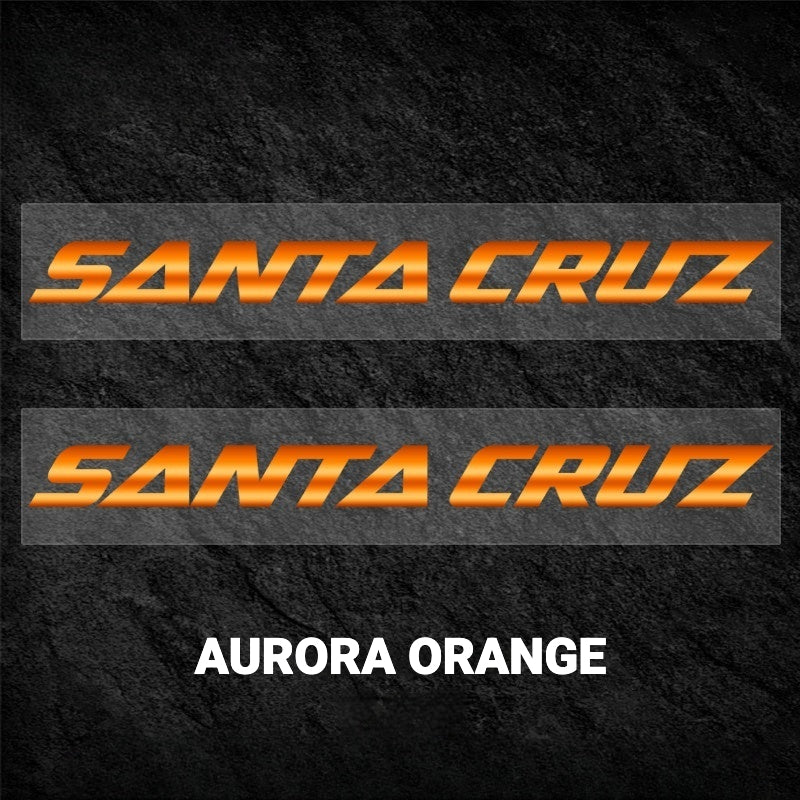 SANTA CRUZ 5010 Frame Logo Decal Kit | Custom Color Change Trail MTB Sticker